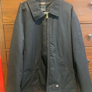 Dickies Men's Classic Black Shirt Jacket